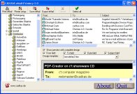 A screenshot of the program eMail-Printery 1.0