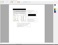 Screenshot von PDF sichere Schwärzung 1.0.
