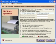Screenshot von PDF-Sicherheit 1.0 - PDF verschlüsseln.